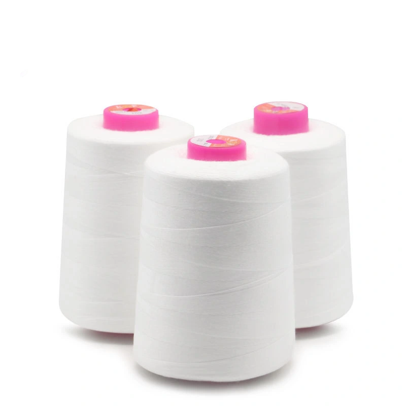 Factroy Hot Sell 40/2 202 28/1 502 603 Polyester Thread Dyed Thread Spun Thread Sewing Thread Textile Thread Accept Customized Color Yarn